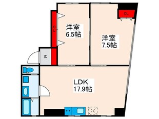 木田ビルの物件間取画像